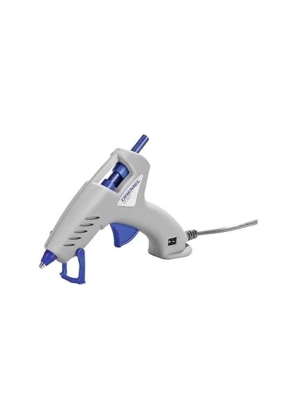 930 Hobi Sıcak Tutkal Tabancası (105°-165°C), 18 Aksesuarlı, Renkli Tutkal Çubukları Dahil