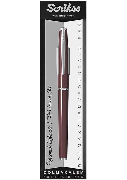 Vintage 33 Dolma Kalem Bordo modelleri