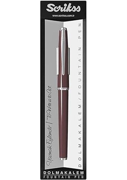 Vintage 33 Dolma Kalem Bordo