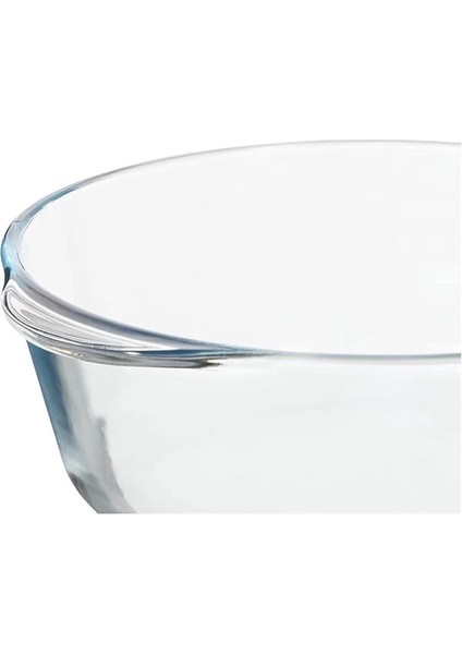 Pasabahce Borcam Yuvarlak Tencere Plastik Kırmızı Kapaklı, 2100 cc fırsatları