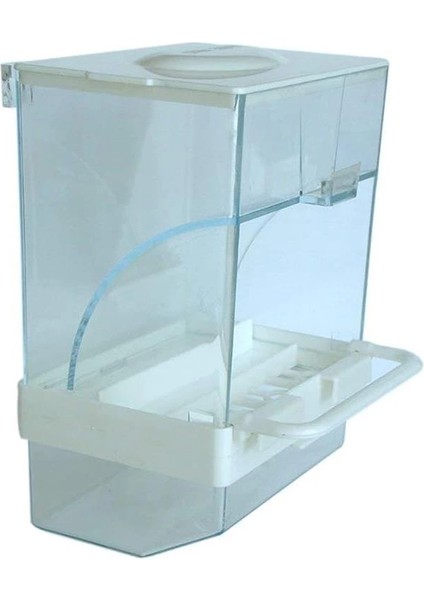 -Akıllı Kuş Yemliği Taban Hazneli Beyaz (10-7,5)-14,5 cm fiyatları