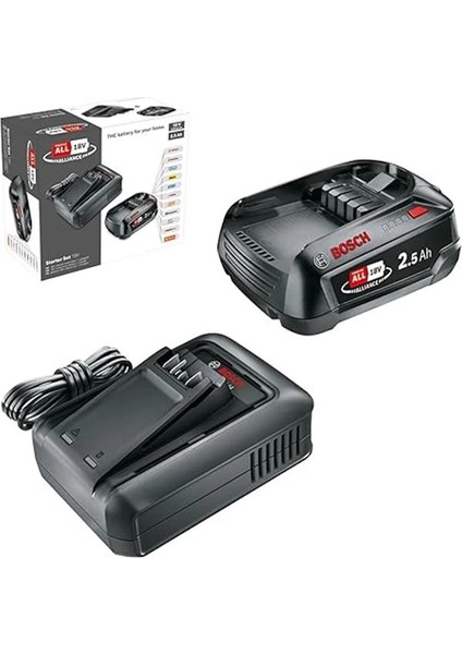 Home & Garden Başlangıç Seti 18V (1x2.5 Ah + Al 18V-44) modelleri