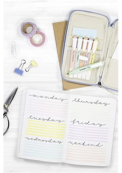 Swing Cool Pastel - Fosforlu Kalem - Turkuaz indirimleri