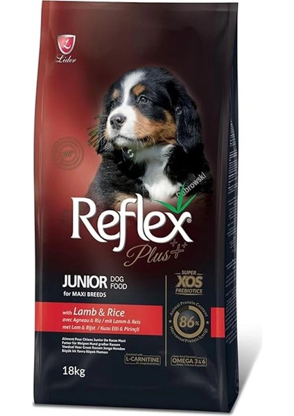 Plus Kuzulu ve Pirinçli Köpek Maması 18 kg