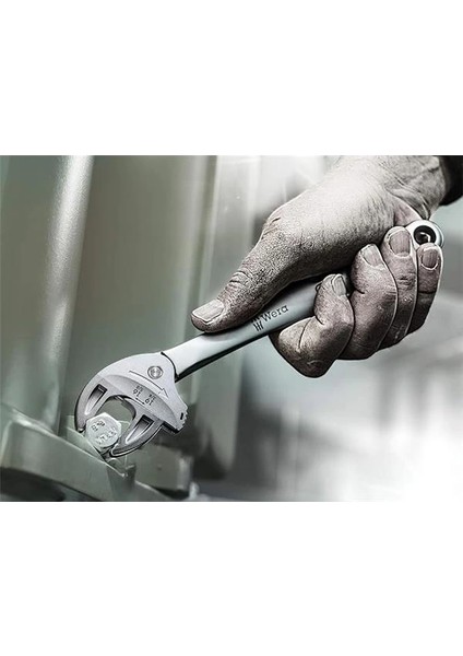 6004 Joker L Kendini Ayarlayan Anahtar, 16-19 x 5/8-3/4 Inç x 224 mm (05020101001) Metal