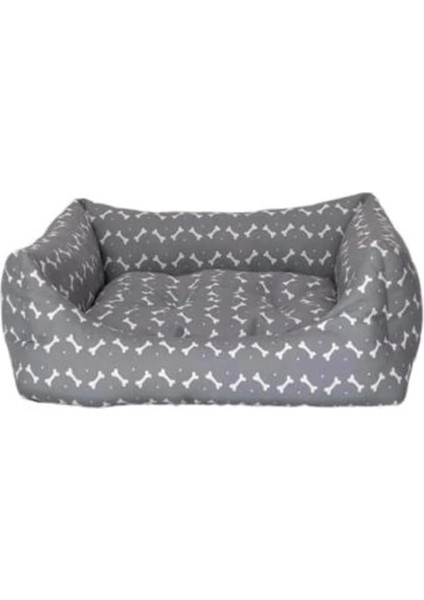 Uniform Bone Gri-Beyaz Köpek Yatağı M 60X70CM fiyatları