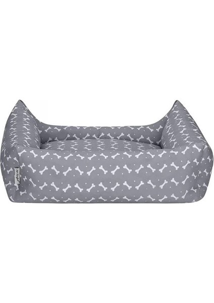 Uniform Bone Gri-Beyaz Köpek Yatağı M 60X70CM modelleri