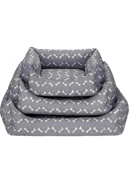 Uniform Bone Gri-Beyaz Köpek Yatağı M 60X70CM fırsatları
