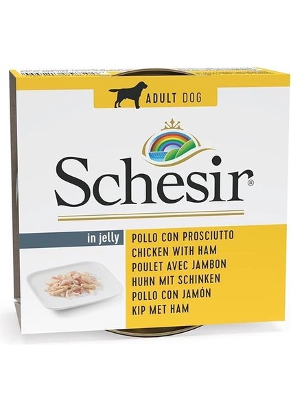 Jelly Tavuk Filetolu ve Domuzlu Jöle Içinde Yetişkin Köpek Konservesi 150G