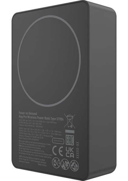 Power Bank 10.000MAH, Powerbank Magnetico, Mag Pro Power On Demand, Caricabatterie Portatile C fiyatları