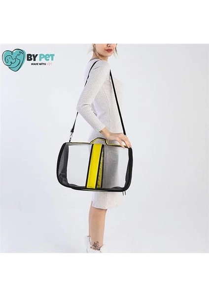 Kedi Taşıma Çantası Şeffaf Seyahat Evcil Hayvan Çantası Büyük Boy Şeffaf Astronot (Sarı) indirimleri