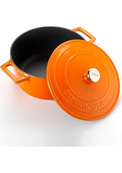 Metal Döküm Yuvarlak Tencere, 22 cm fiyatları