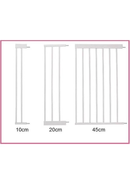Otomatik Kapanır Güvenlik Kapısı Uzatma Parçası (20 Cm, Beyaz) indirimleri