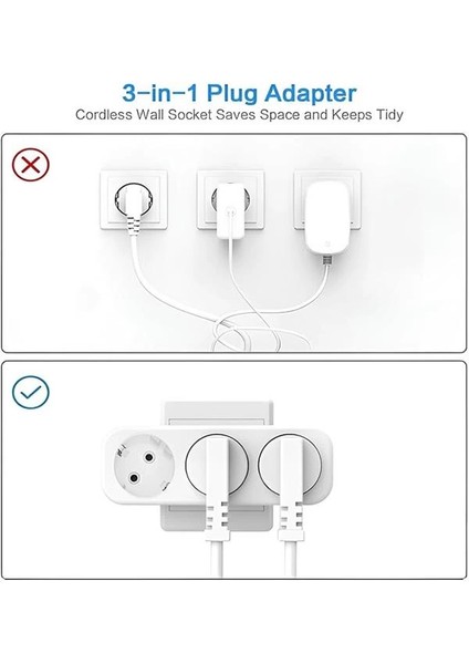 10033 Golyat 'l' Tipi 3'lü Topraklı, Beyaz modelleri