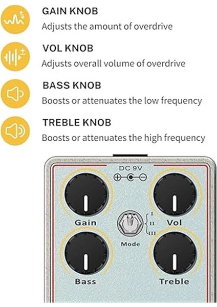 Dumbal Drive Overdrive Pedalı