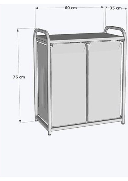 Ikili Renkli ve Beyazlar Için Çamaşır Sepeti Banyo Dolabı Kirli Sepetli Banyo indirimleri