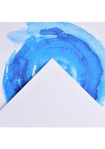 Mezun Suluboya 250 Gsm A5 Kağıt, Soğuk Preslenmiş, Tampon Yapıştırılmış Kısa Taraf, 20 Doğal