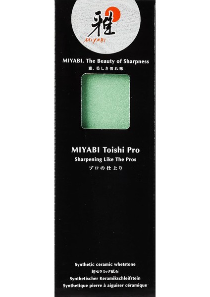Miyabi Toishi Pro Seramik Sulu Bileme Taşı, 400 Girit Yüzeyi