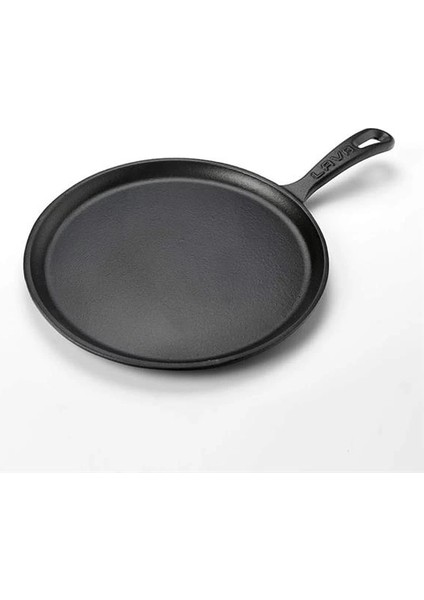 Döküm Krep / Pizza / Pancake Tavası, Yuvarlak Metal Saplı 26CM Siyah fiyatları