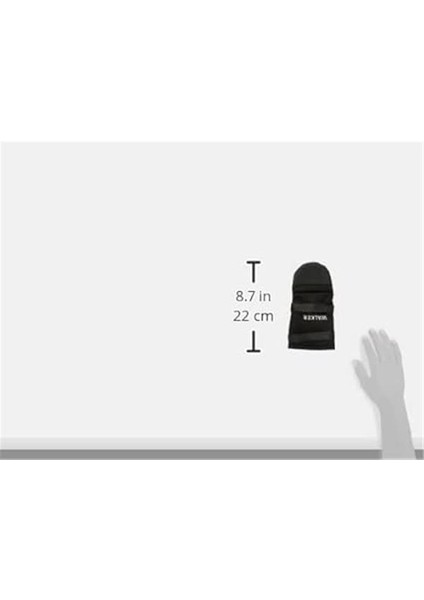 Köpek Patiği, Neopren, 2 Adet, Xxl, Siyah