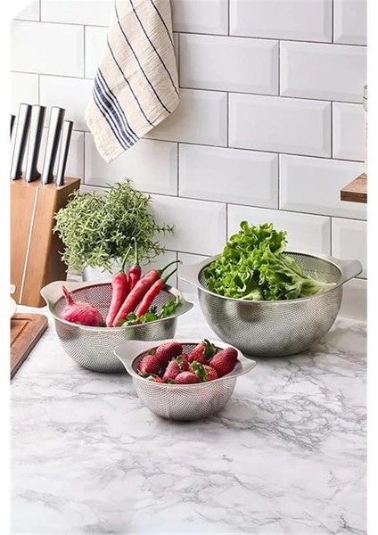 Yıldız S/s Protools Kulplu Paslanmaz Çelik Süzgeç 22 cm 264973 fiyatları