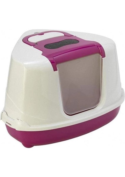 Flip Köşeli Filtreli Kedi Tuvaleti - Sarı fiyatları