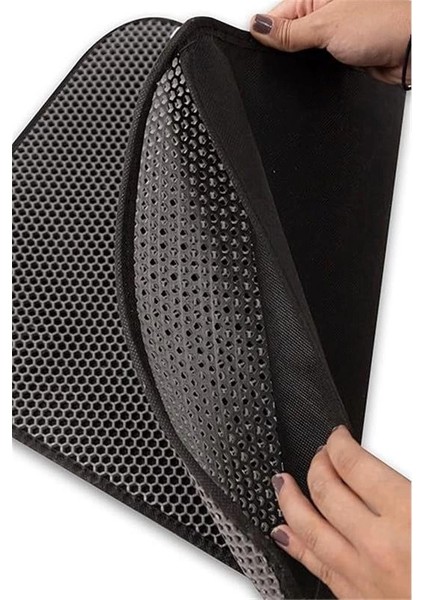 Elekli Kedi Kumu Paspası Küçük Boy (Gri) modelleri