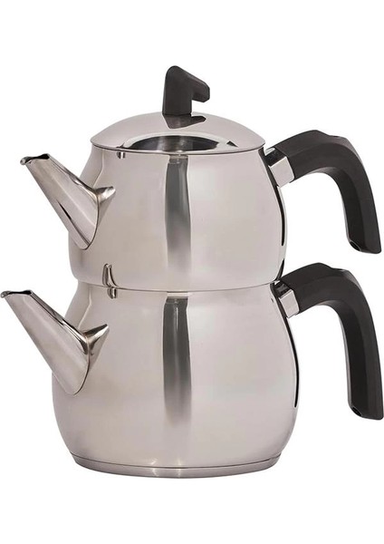 Belinay Orta Boy Çaydanlık Takımı Siyah modelleri