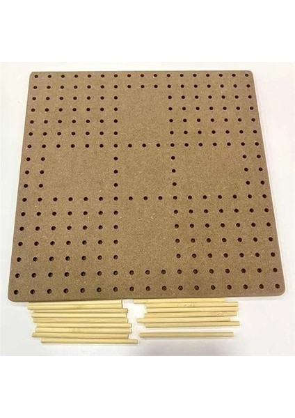 Ahşap Motifmatik Tahtası 30X30 cm - Motif Yapma Aparatı,