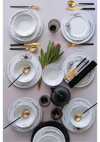 Leonberg 24 Parça 6 Kişilik Yemek Takımı 885689