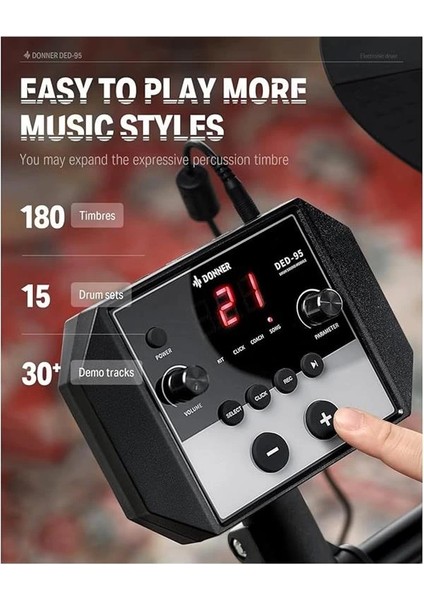 Ded-95 Elektro Davul modelleri