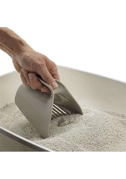 V Kedi Küreği, Ergonomik Tasarımı ile Kolay Temizlik, Dayanıklı Plastik, Evcil Hayvan Bakım fırsatları