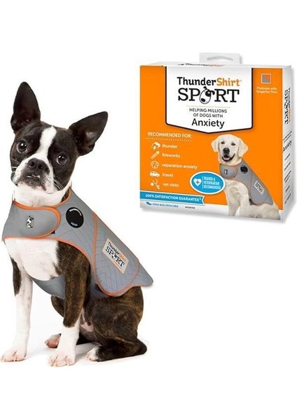 Köpek Giyim Köpek Anksiyete Ceketi, Platin, X-Small Abd