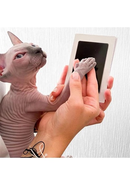 Evcil Hayvan Pati Izi Seti - Toksik Olmayan Mürekkepsiz Baskı Kiti - Kedi ve Köpek Için Uygun