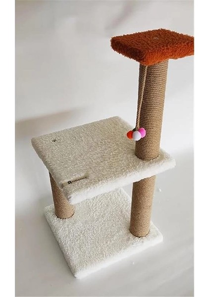Iki Katlı Yavru Beyaz Kedi Tırmalama Tahtası fırsatları