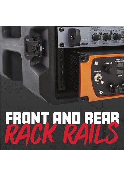 Cases Pro Serisi Döner Kalıplı 12U Standart 48,26 cm Derinlik; Abd'de Üretilmiştir modelleri