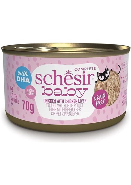 Baby Tavuk ile Tavuk Ciğeri Mus Konserve 70G