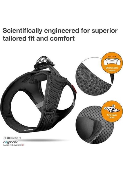 Basic Harness Air-Mesh Black Xl modelleri