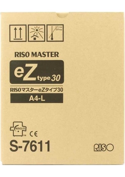 Riso S-7611-A-4 Orijinal Master