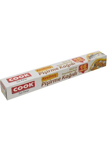 Pişirme Kağıdı Kesilmiş (16 Yaprak) 42 x 37 cm