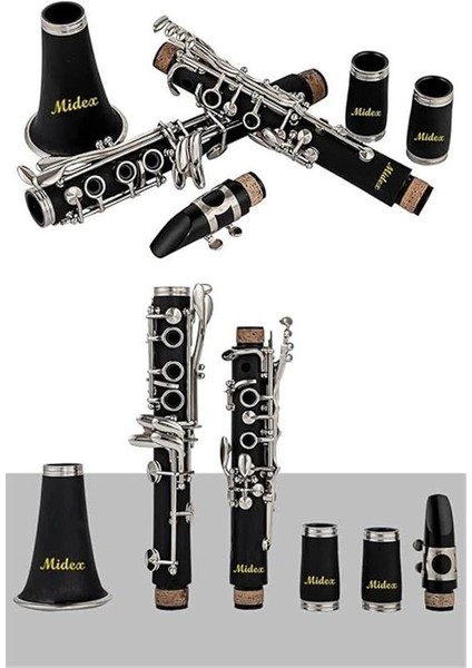 Bb-66 Si Bemol (Bb) Klarnet (Nota Sehpası ve Full Aksesuar) modelleri