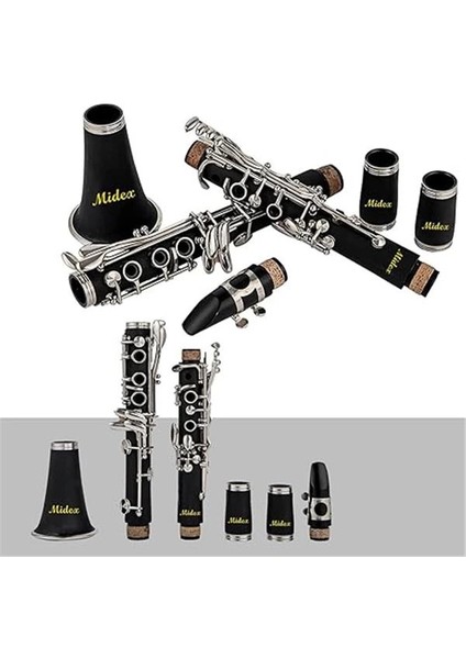 Bb-66 Si Bemol (Bb) Klarnet (Nota Sehpası ve Full Aksesuar) fırsatları