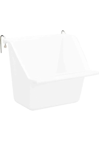 Kuş Tünekli Mama Yem Kabı 70ML/7X7 cm (Asorti)