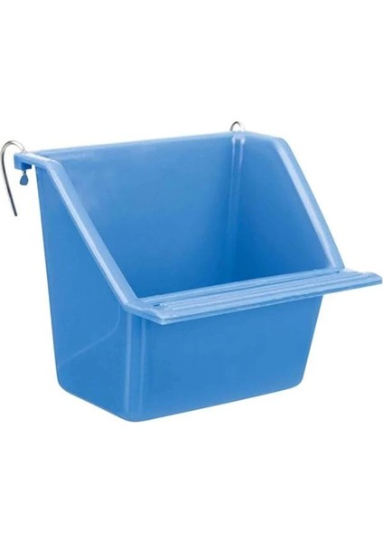 Kuş Tünekli Mama Yem Kabı 70ML/7X7 cm (Asorti)