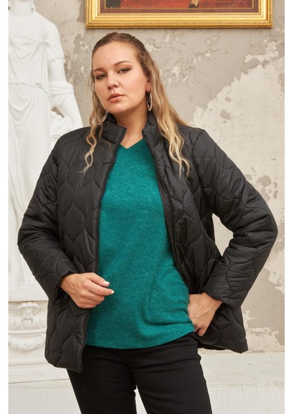 Kapitone Büyük Beden Mont fırsatları