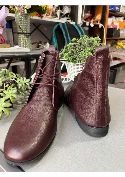 Kahverengi Çift Yüzlü Baba Model Tango, Dans ve Salon Ayakkabısı Içi Deri Dikişli Taban 1 cm Topuk