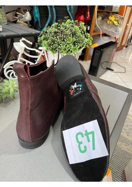 Kahverengi Çift Yüzlü Baba Model Tango, Dans ve Salon Ayakkabısı Içi Deri Dikişli Taban 1 cm Topuk fiyatları