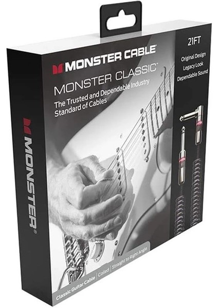 Prolink Classic™ Instrument Cable - Coiled | 6.4mt modelleri