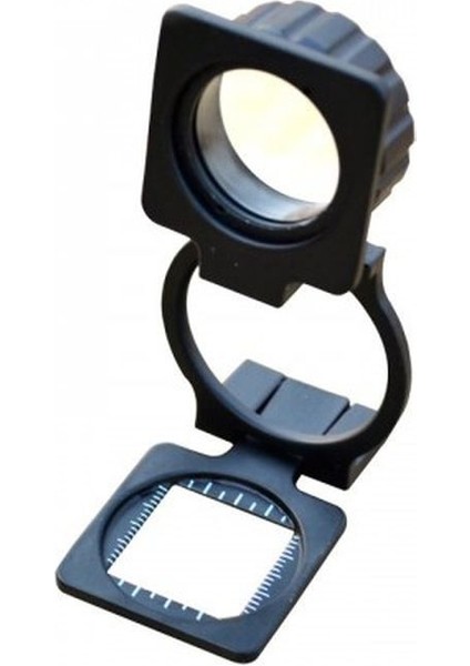 Tekstilciler Için Kumaş Kontrolü Büyüteç Katlanan Metal 15X Büyütme modelleri