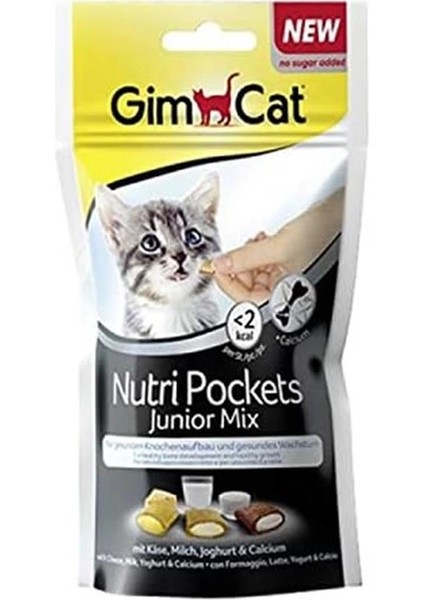 Gimcat Nutripockets Mix Yavru Kedi Ödülü 60 gr fırsatları